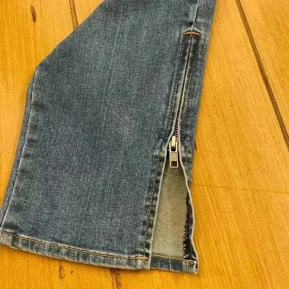 Womens Mid Rise Zipper Ankle Bottom Jean size 29 William B - Picture 4 of 11
